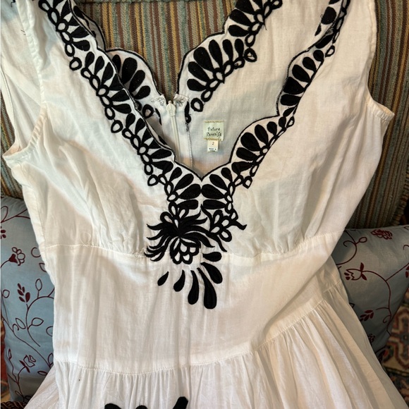 Anthropologie Future Paradise White dress - Picture 2 of 5